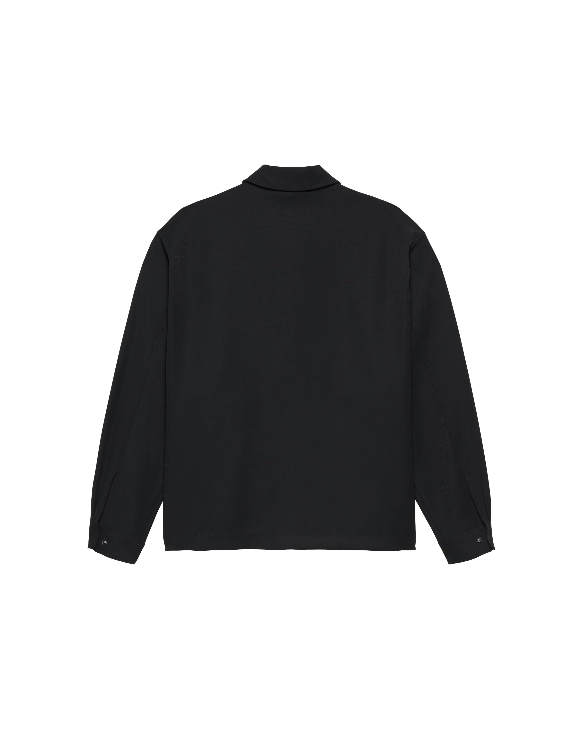 NEW AMSTERDAM SURF ASSOCIATION Zip Up Shirt Black