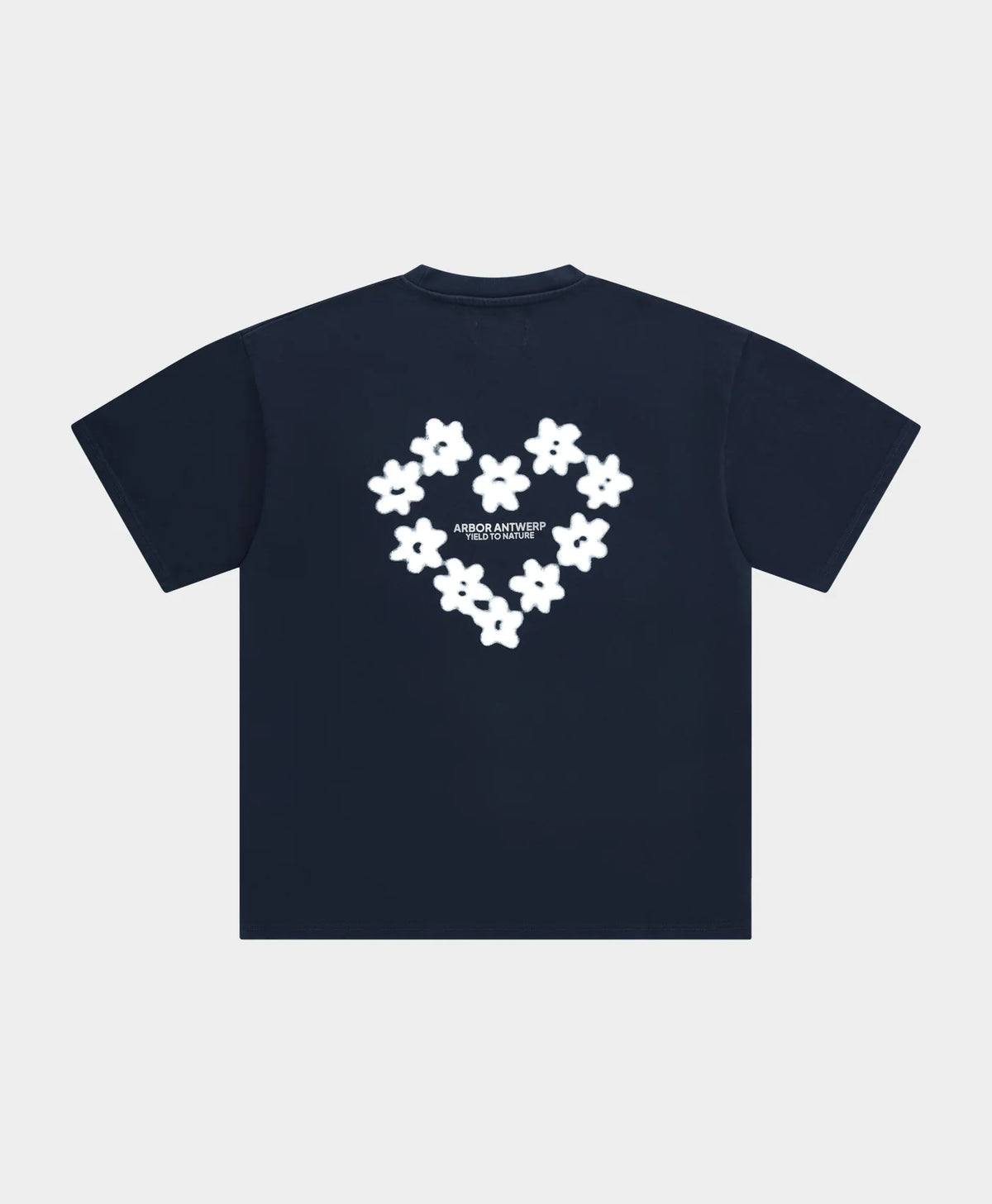 ARBOR ANTWERP Faded Flower T-shirt Blue
