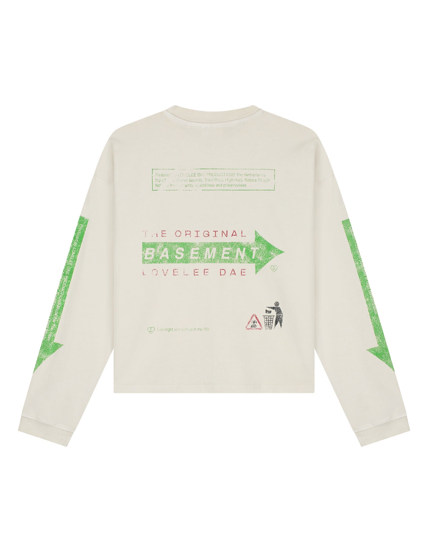 LOVELEE DAE Basement Vintage White L/S