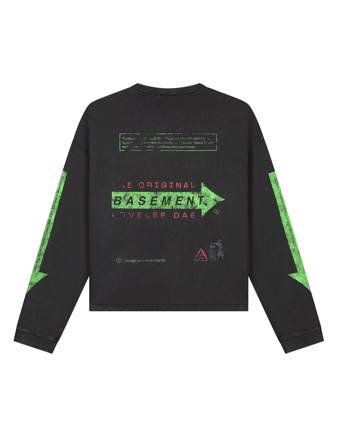 LOVELEE DAE Basement Washed Black L/S