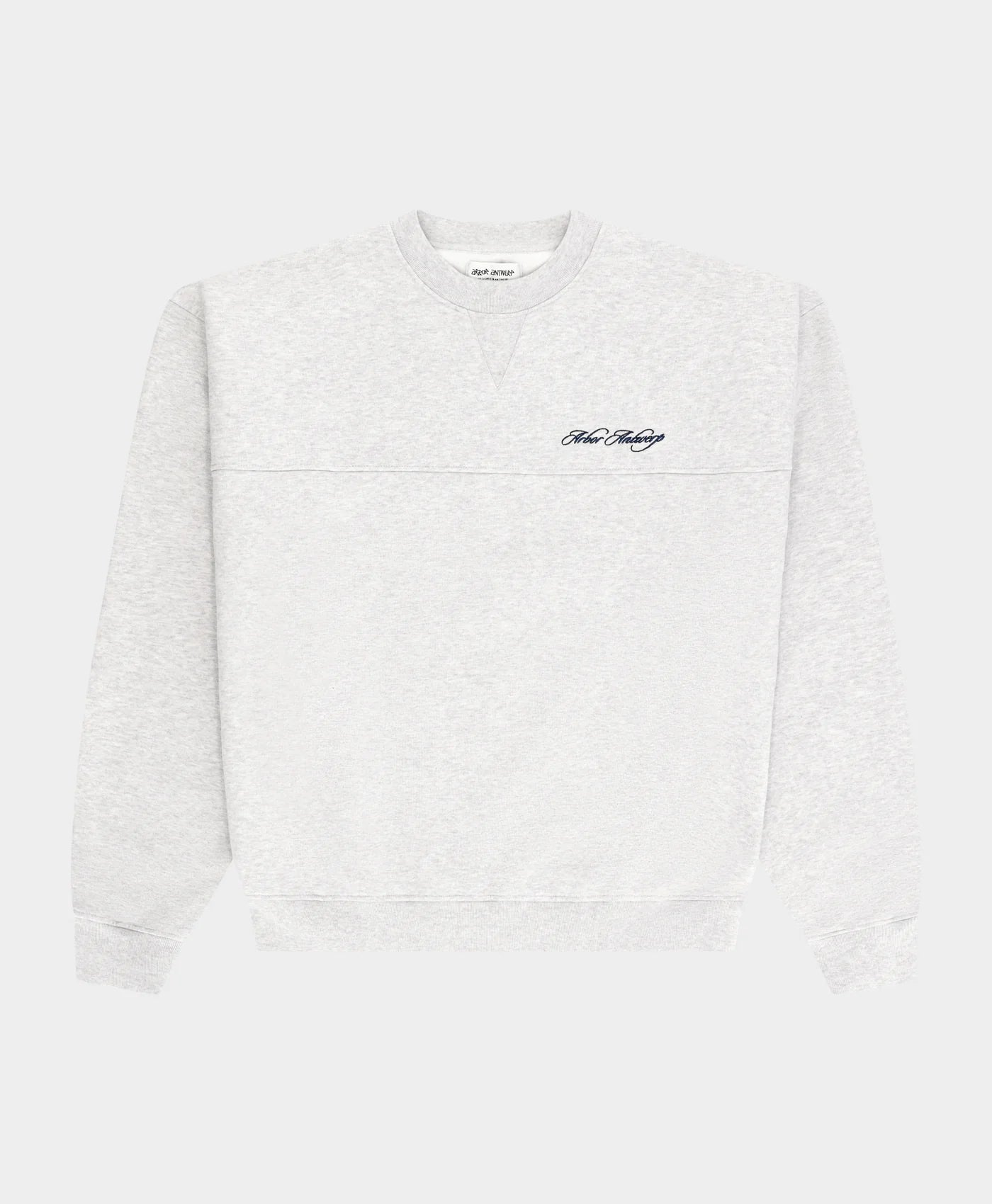 ARBOR ANTWERP Cursive Crewneck Melange