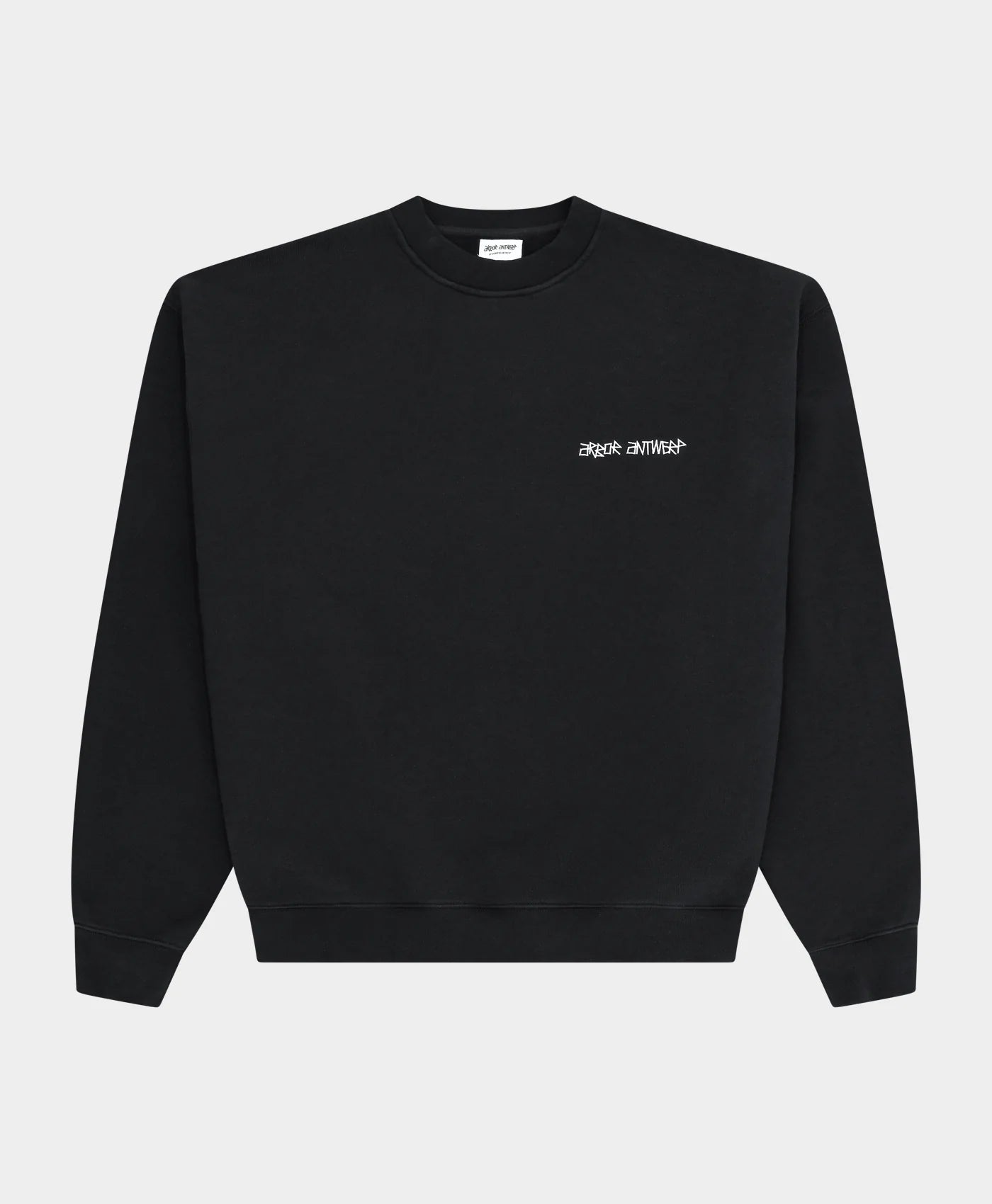ARBOR ANTWERP Nine Flowers Crewneck Black