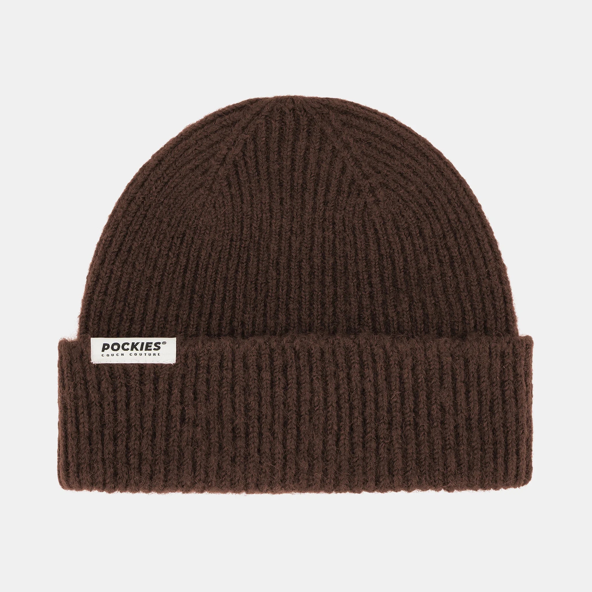 POCKIES Cabin Beanie - Brown ONE SIZE