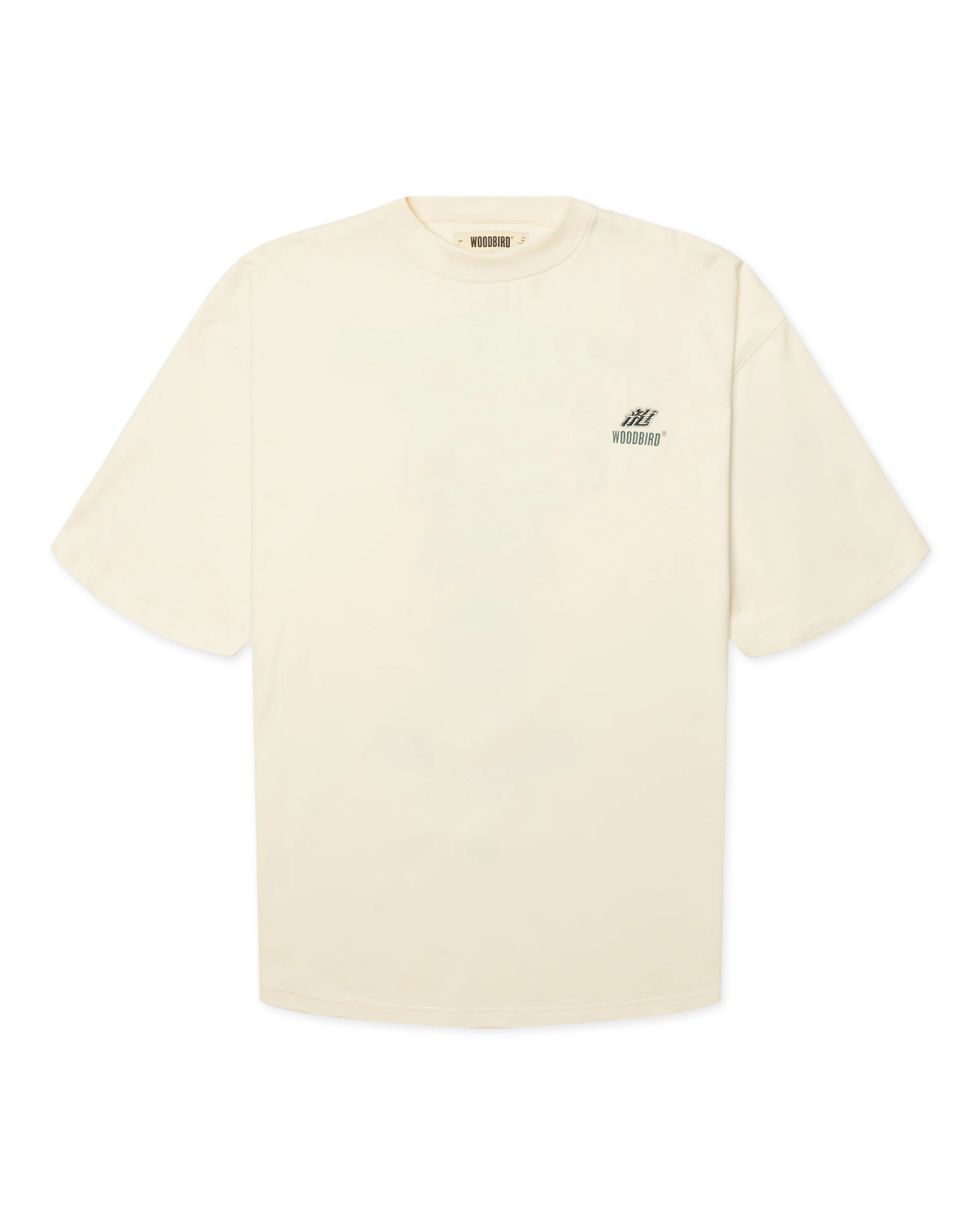 WOODBIRD Beam Action Tee Off White