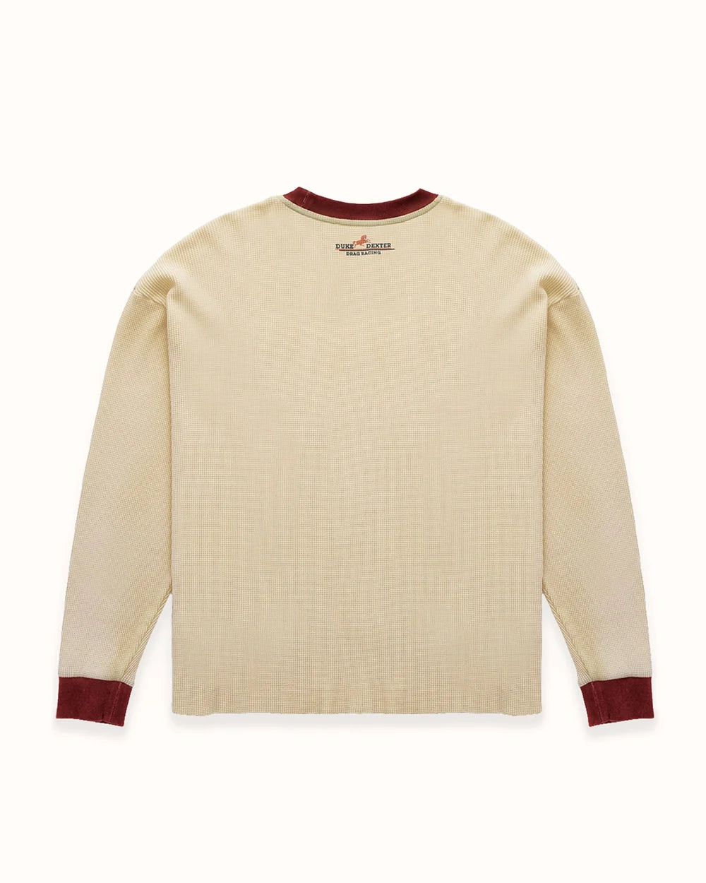DUKE + DEXTER DR4 Light Sand Racing Waffle Top