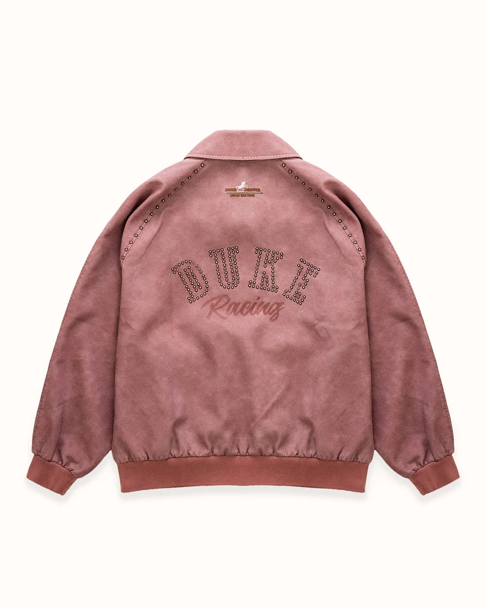 DUKE + DEXTER DR4 Sun Faded Rose Bomber Jacket