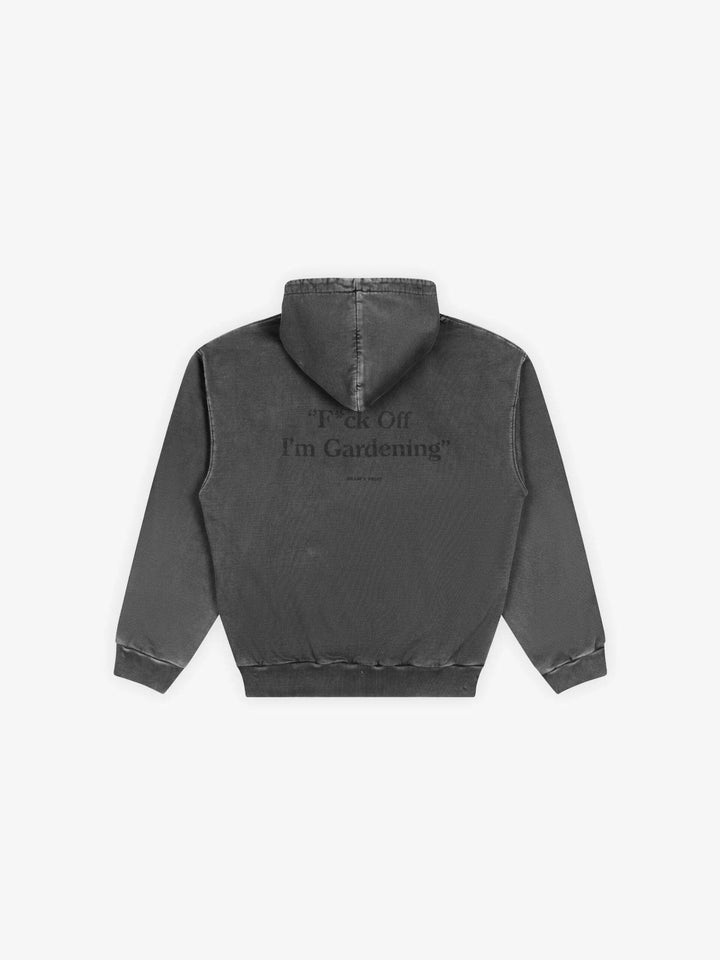 BRAM'S FRUIT Distressed F*ck Off I'm Gardening Washed Black