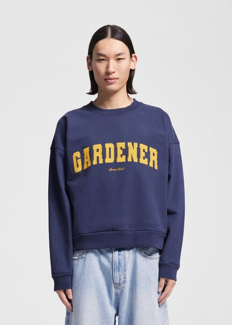 BRAM'S FRUIT Gardener Crewneck Midnight Blue