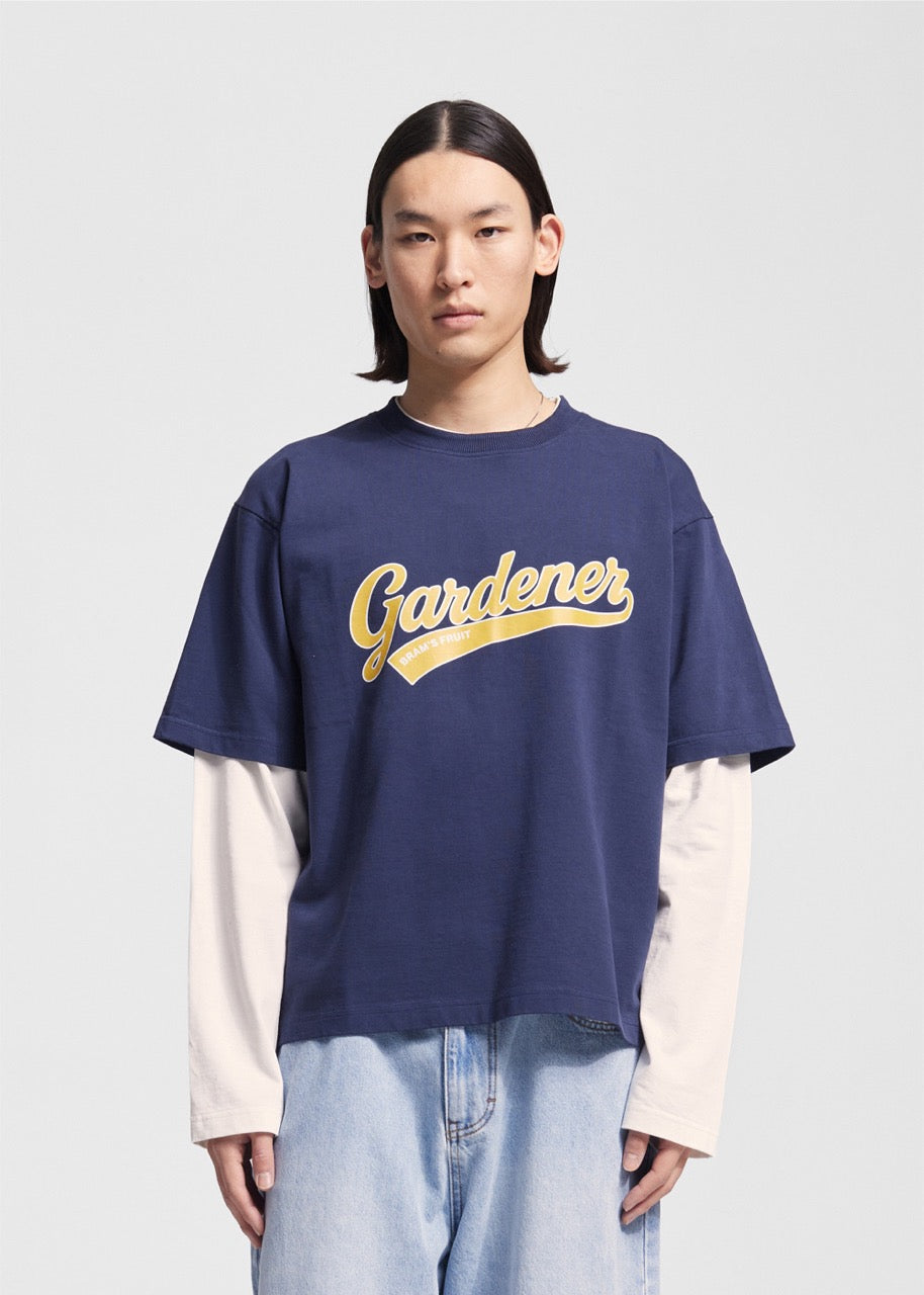 BRAM'S FRUIT Double Layer T-shirt Midnight Blue