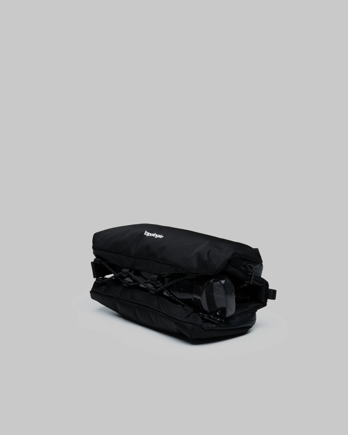 TOPOLOGIE Bottle Sacoche Black Ripstop Dry