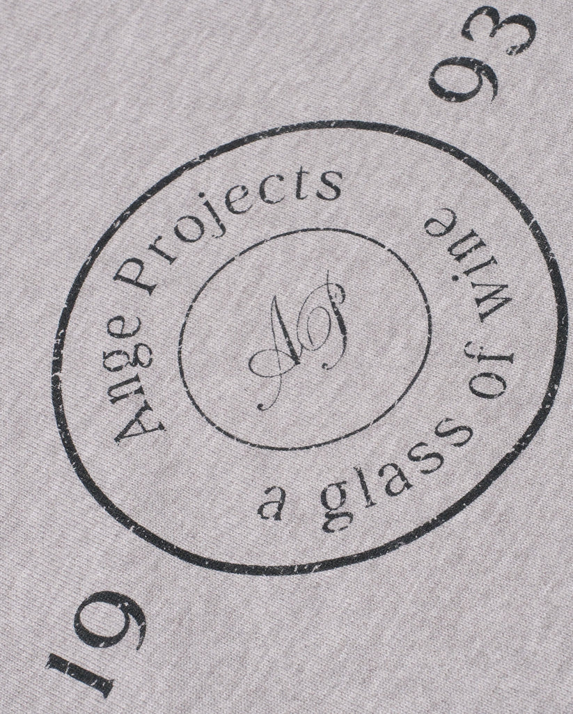 ANGE PROJECTS Gow Shield T-Shirt Heather Grey