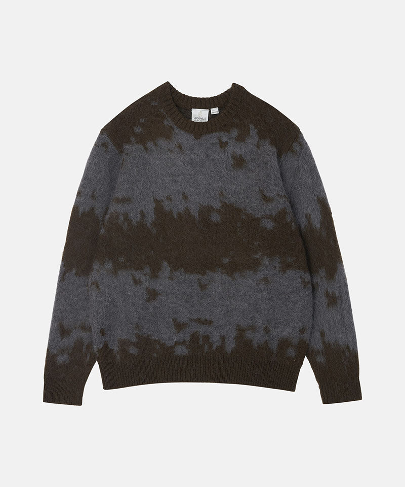 GRAMICCI Mohair Splatter Sweater Slate Splatter