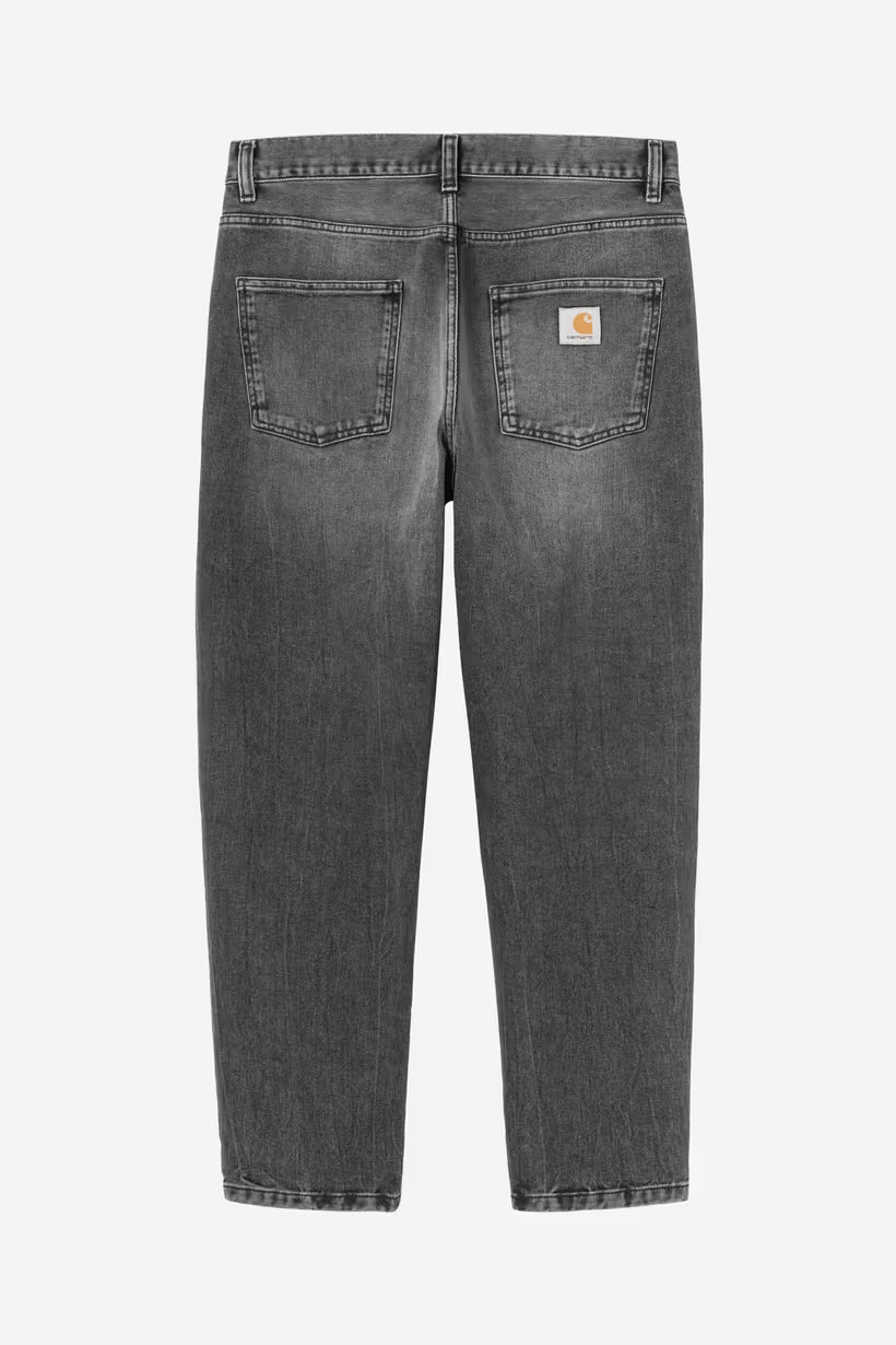 CARHARTT WIP Newel Pant Black Marble Used Wash