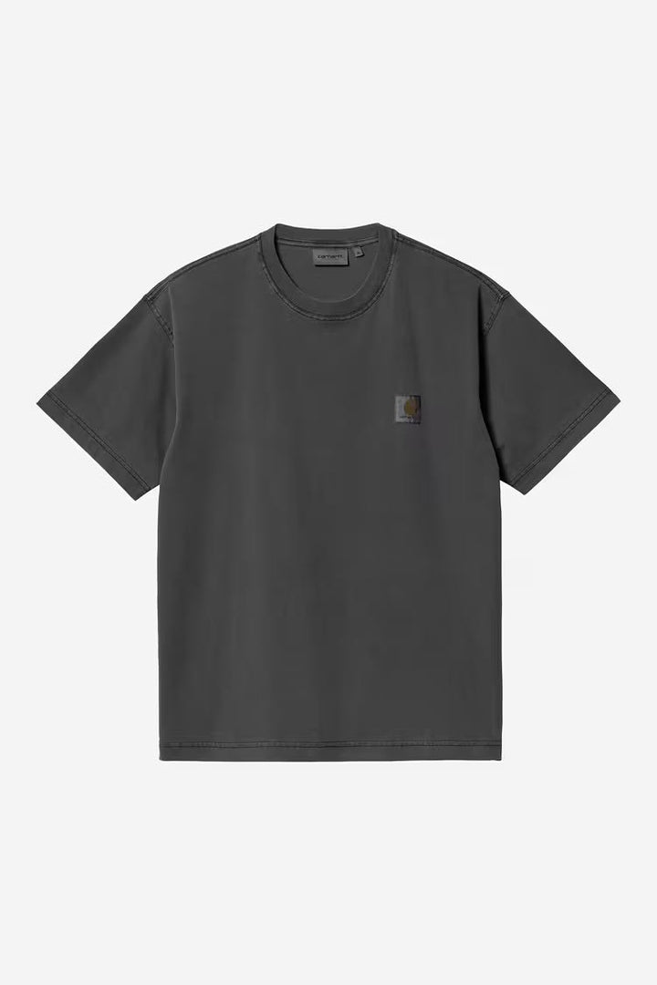 CARHARTT WIP  S/S Nelson T-Shirt Black Garment Dyed S