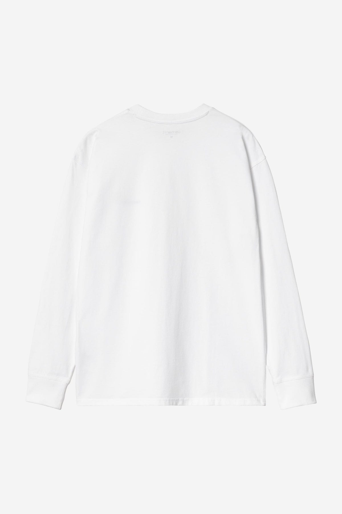 CARHARTT WIP L/S American Script T-Shirt White