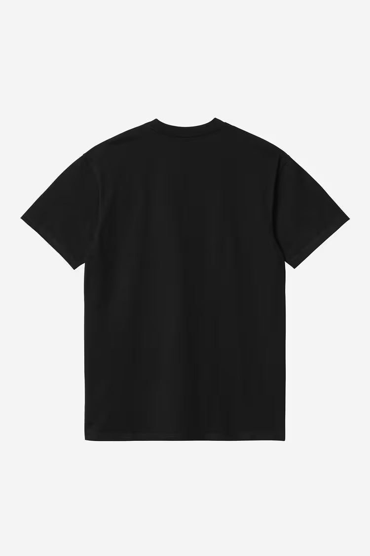 CARHARTT WIP S/S American Script T-Shirt Black