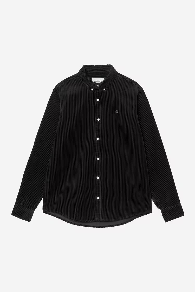 CARHARTT WIP L/S Madison Cord Shirt Soot