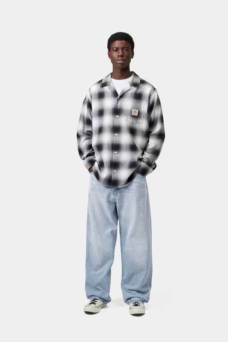 CARHARTT WIP Landon Pant Blue Heavy Worn Bleached