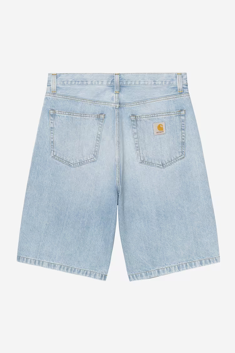 CARHARTT WIP Langdon Short Blue Heavy Worn Bleached