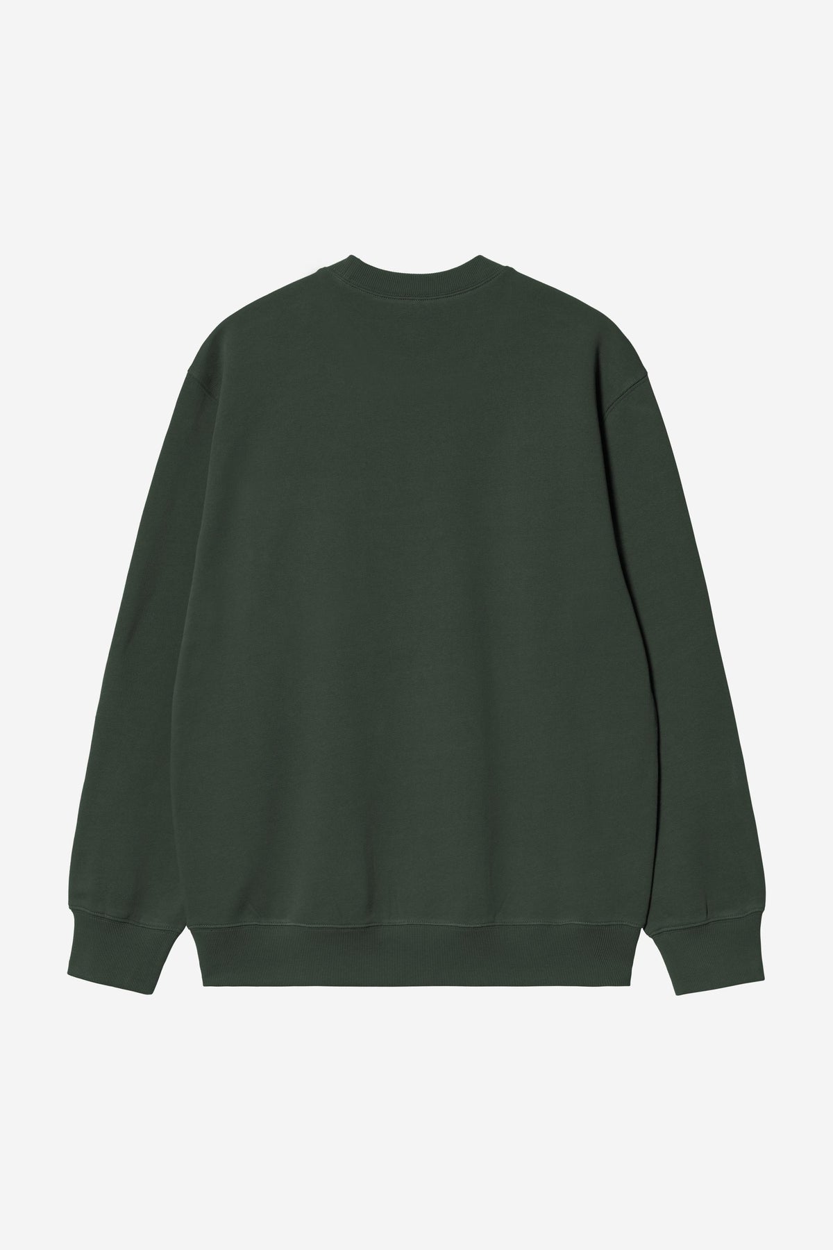 Carhartt Sweat Dark Scarab / Palisander achterkant