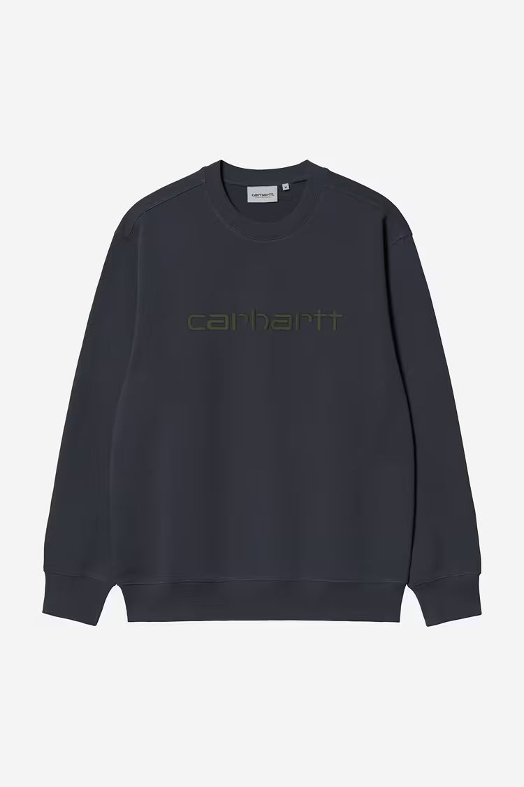 CARHARTT WIP Sweatshirt Dark Navy / Dark Scarab