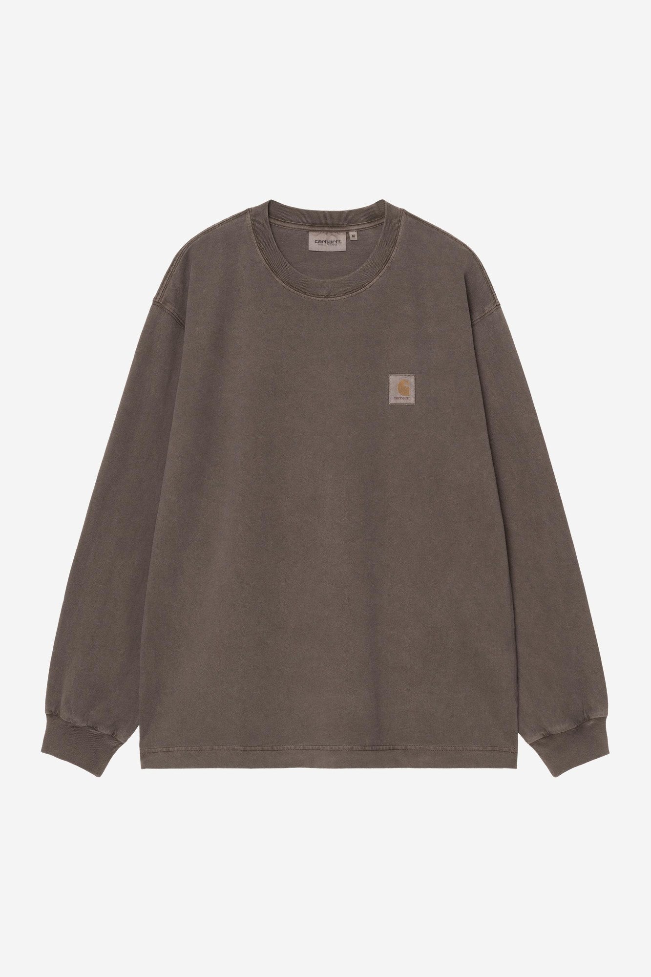 CARHARTT WIP L/S Vista T-Shirt Tobacco Garment Dyed