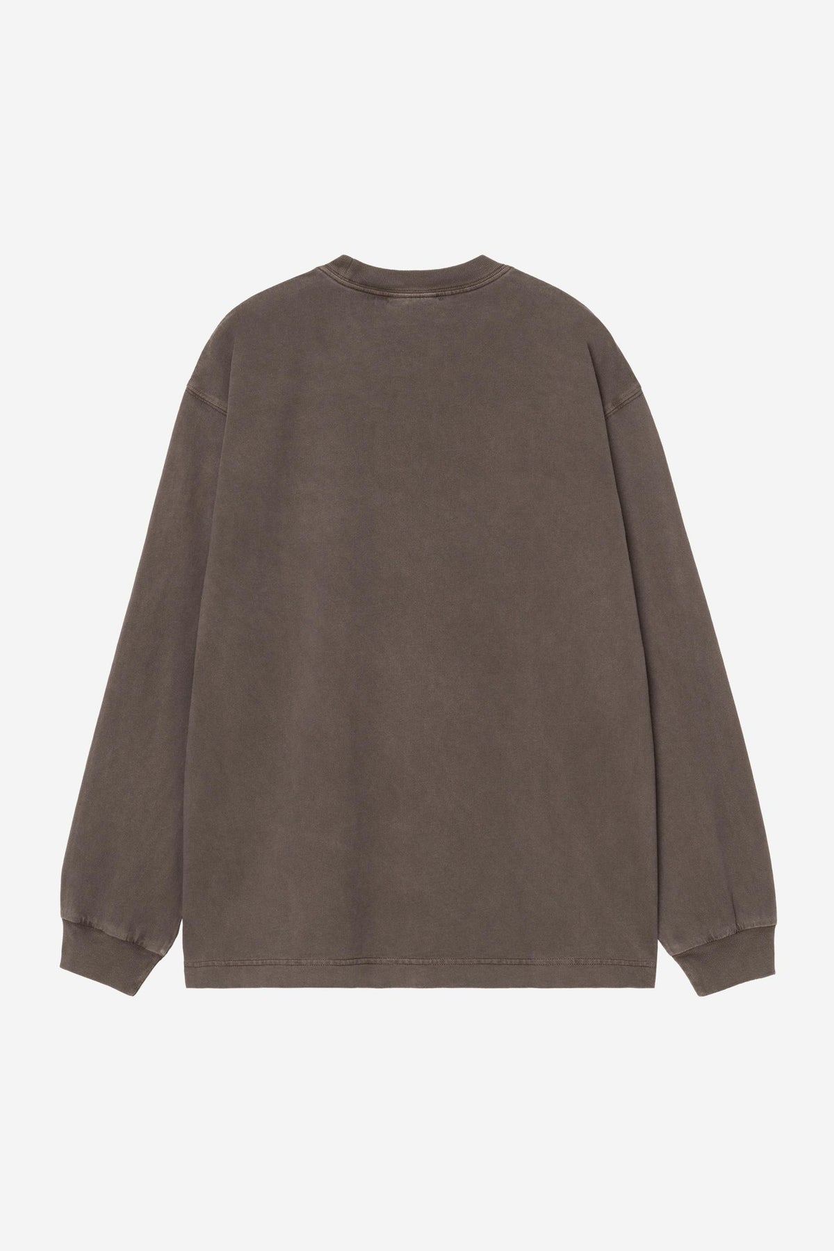 CARHARTT WIP L/S Vista T-Shirt Tobacco Garment Dyed