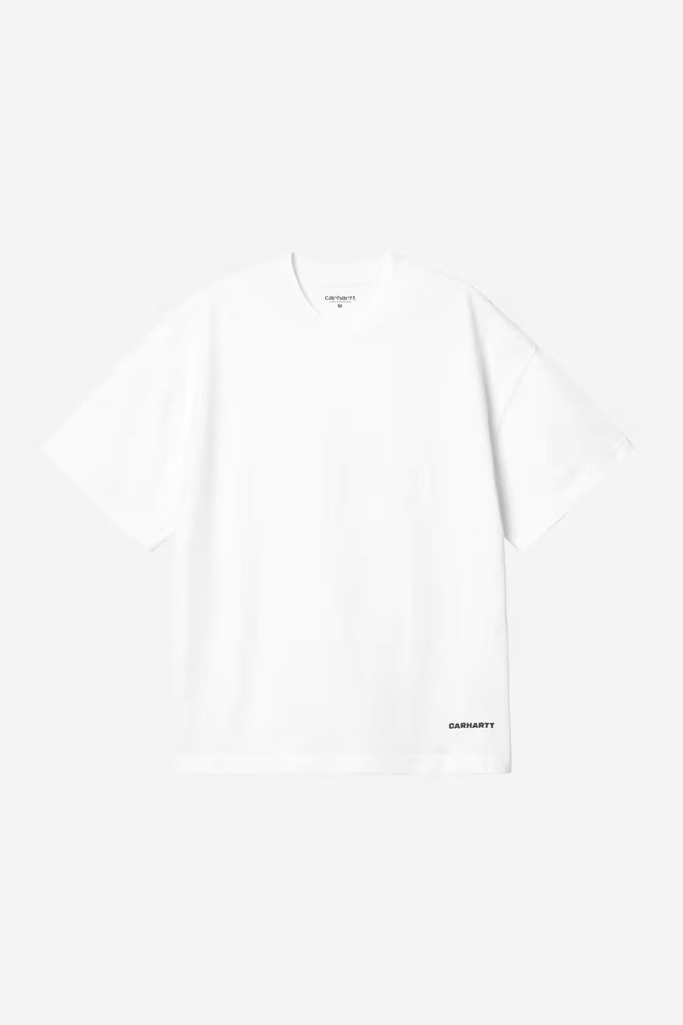 CARHARTT WIP S/S Link Script T-shirt White/Black S