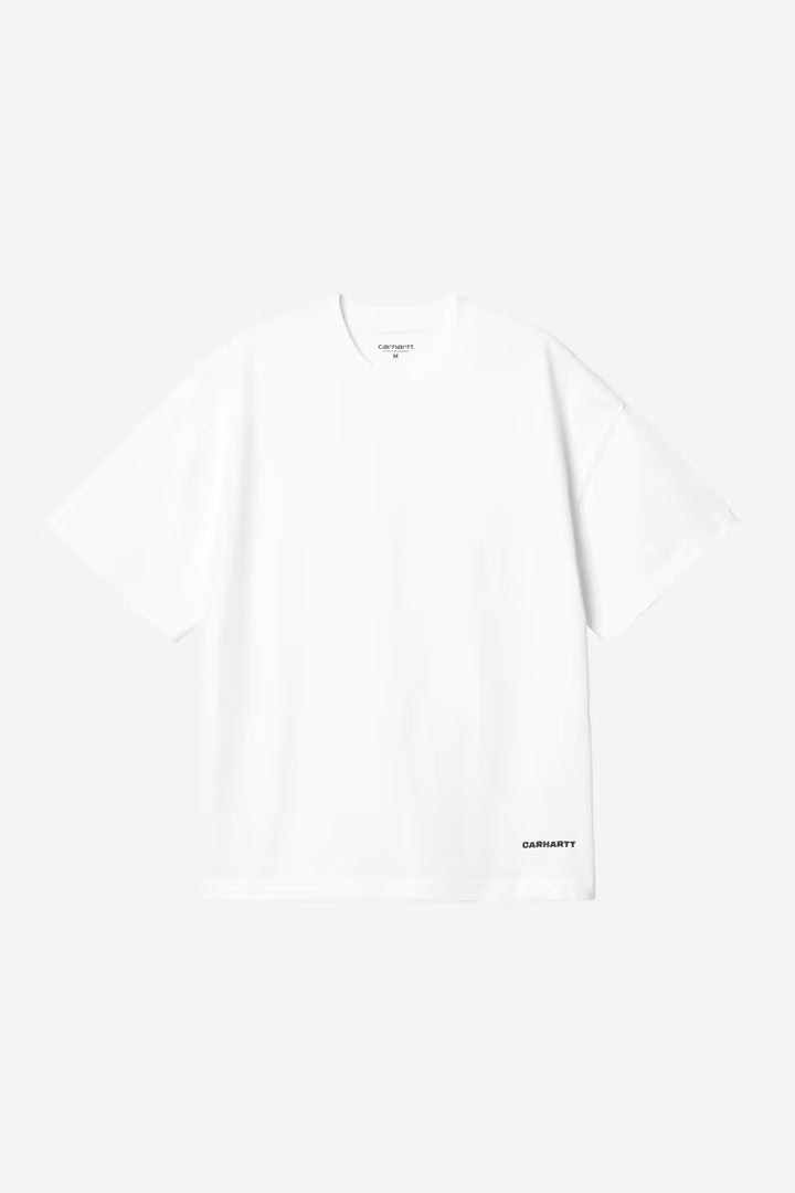 CARHARTT WIP S/S Link Script T-shirt White/Black S