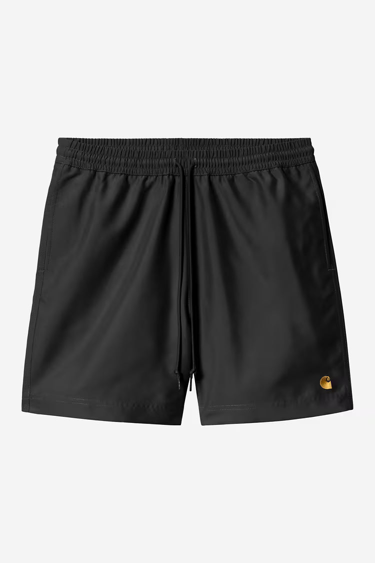 CARHARTT WIP Chase Swim Trunks Black / Gold