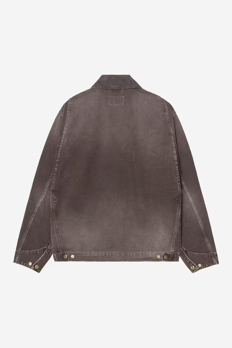 CARHARTT WIP OG Detroit Jacket Tobacco / Tobacco Destroy Wash