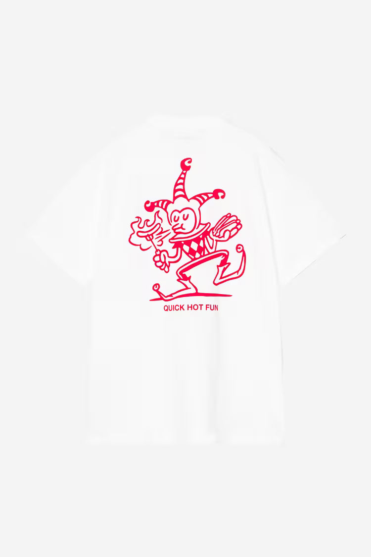 CARHARTT WIP S/S Harlequin BBQ T-shirt White