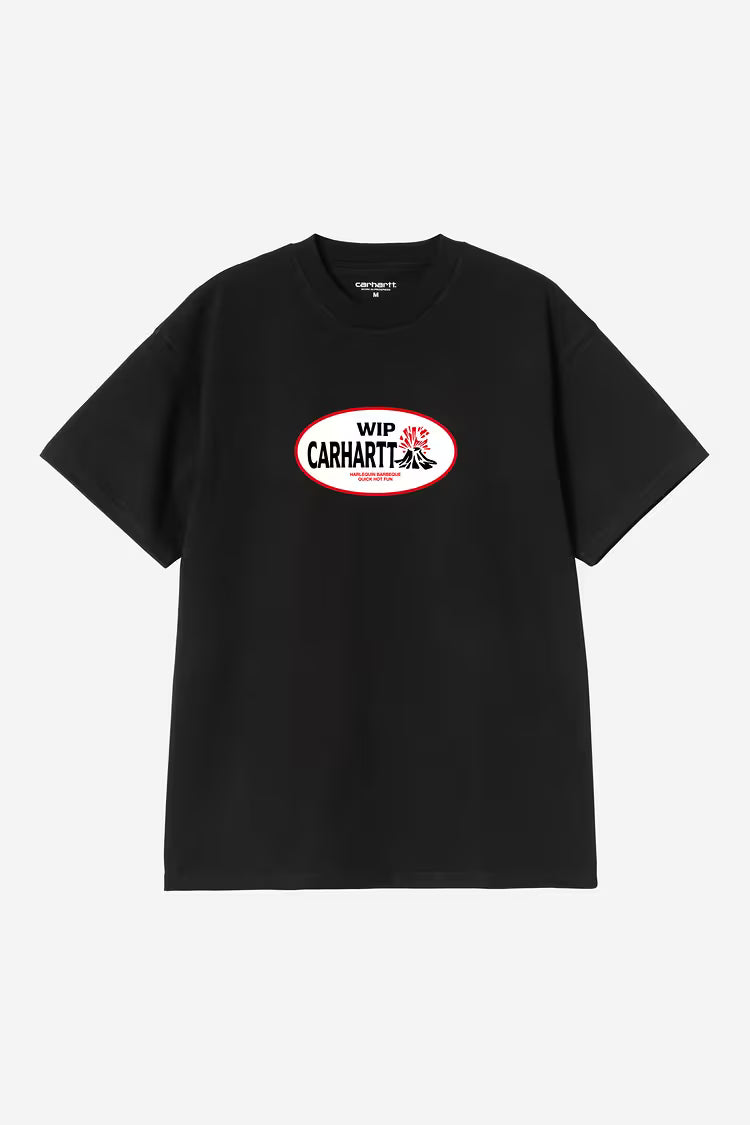 CARHARTT WIP S/S Harlequin BBQ T-shirt Black