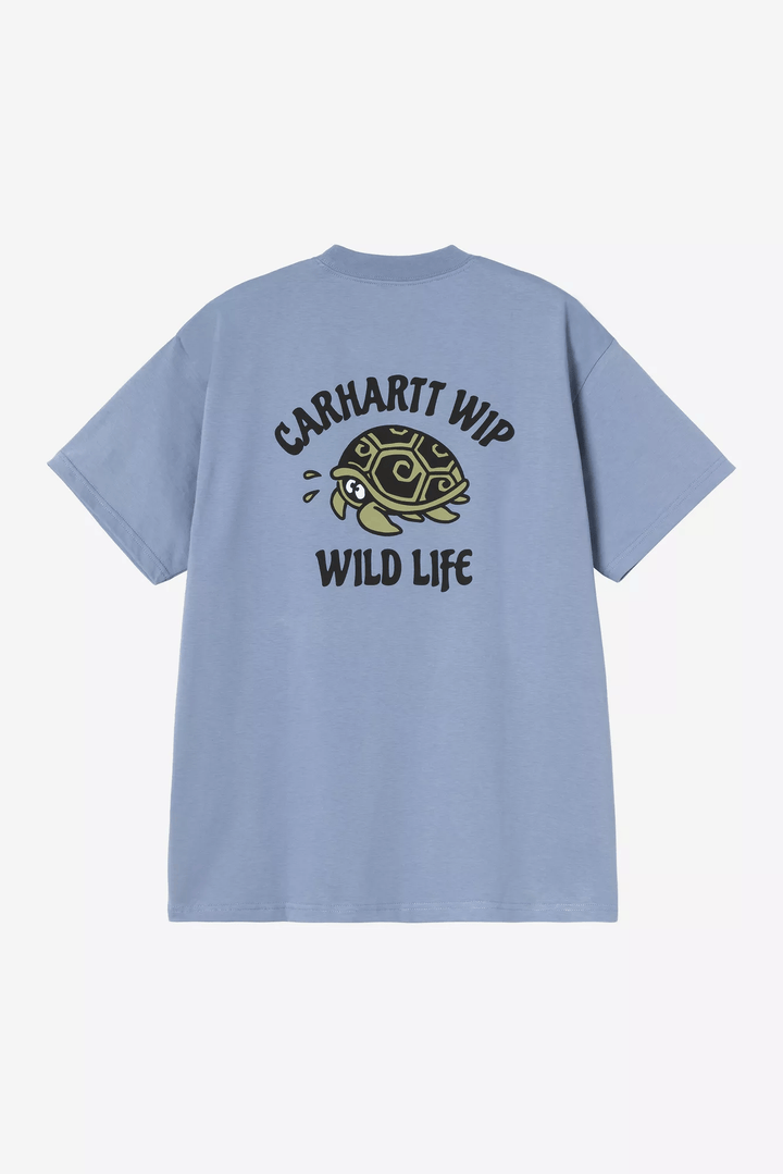CARHARTT WIP S/S Wild Life T-Shirt Gentle Blue  XS