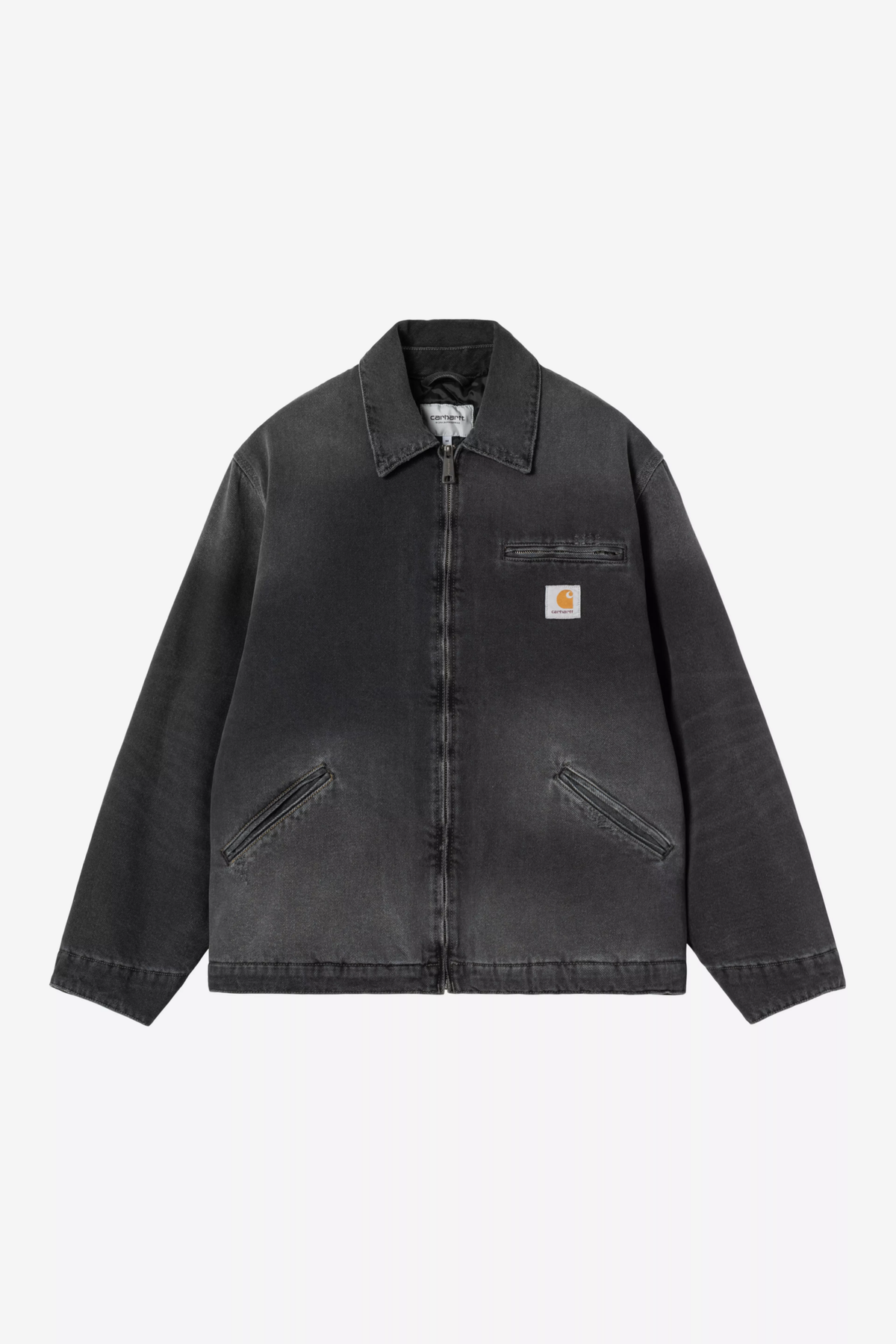 CARHARTT Og Detroit Jacket - Black Grind Wash