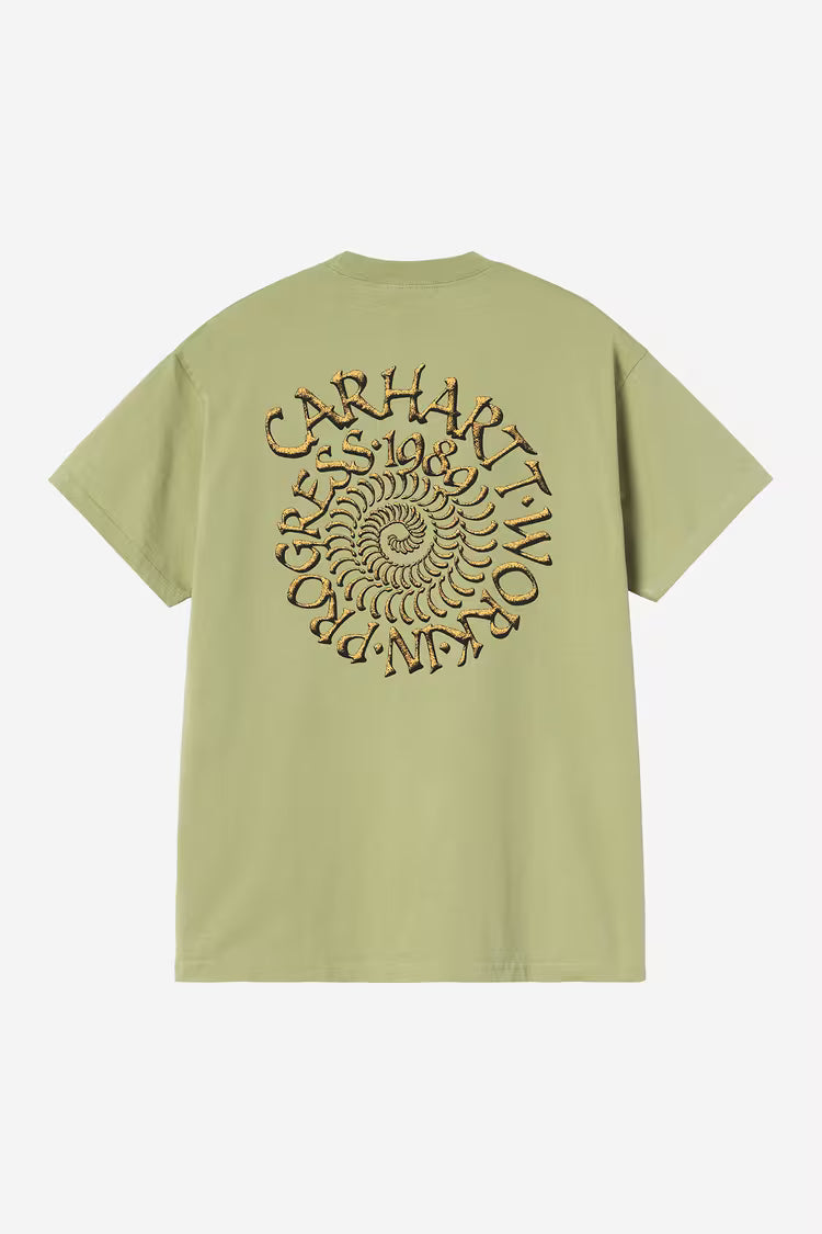 CARHARTT WIP S/S Spirals T-Shirt Gentle Green