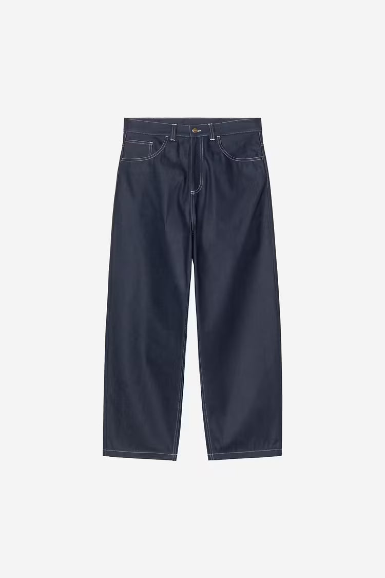 CARHARTT WIP Brandon Pant Blue, Rigid