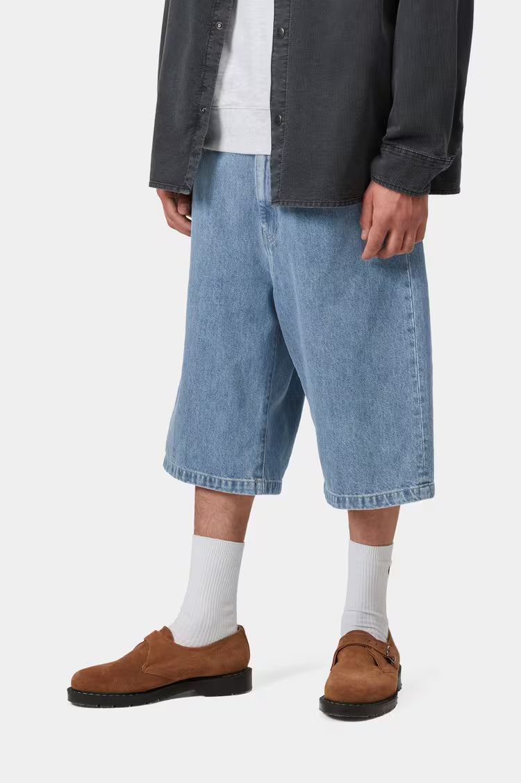 CARHARTT WIP Langdon Short Blue Stone Bleached