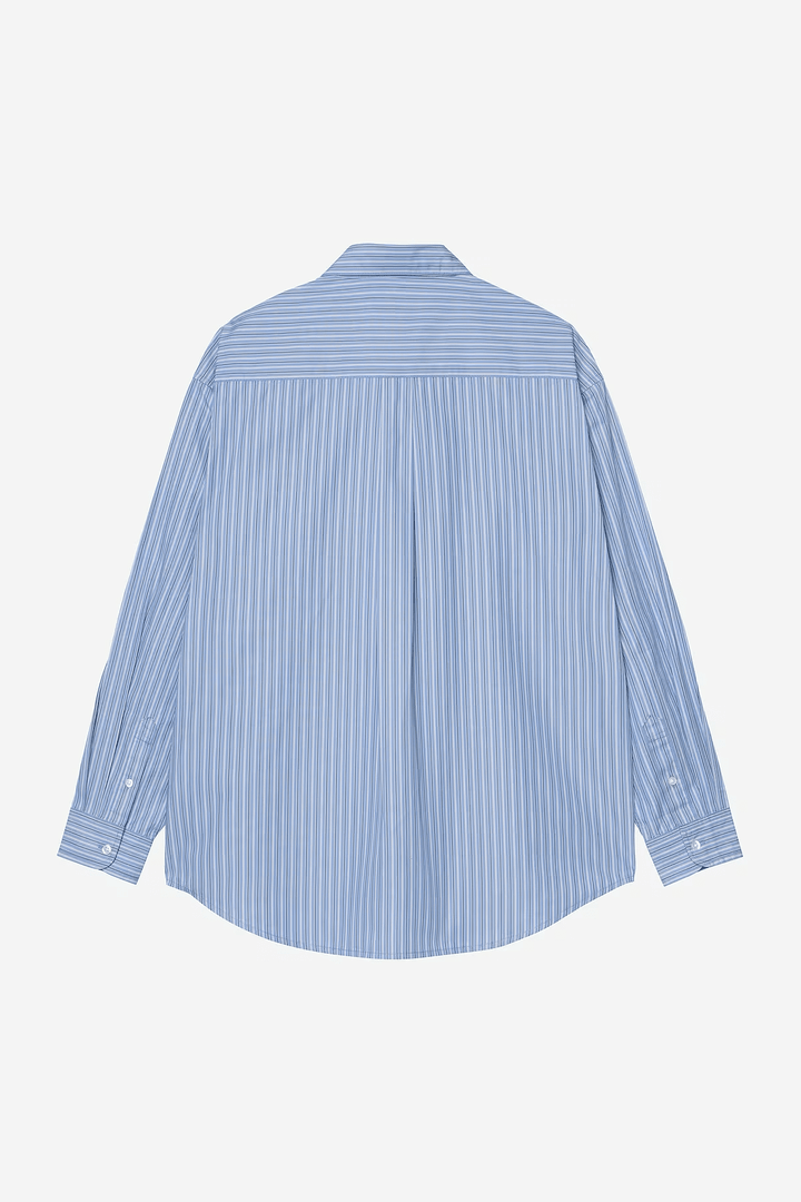CARHARTT WIP L/S Keene Shirt Stripe Curacao