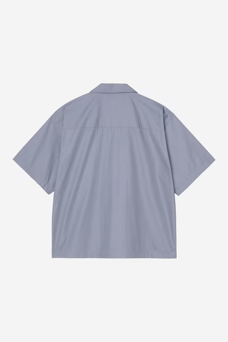 CARHARTT WIP S/S Kendry Shirt Shady Blue / White