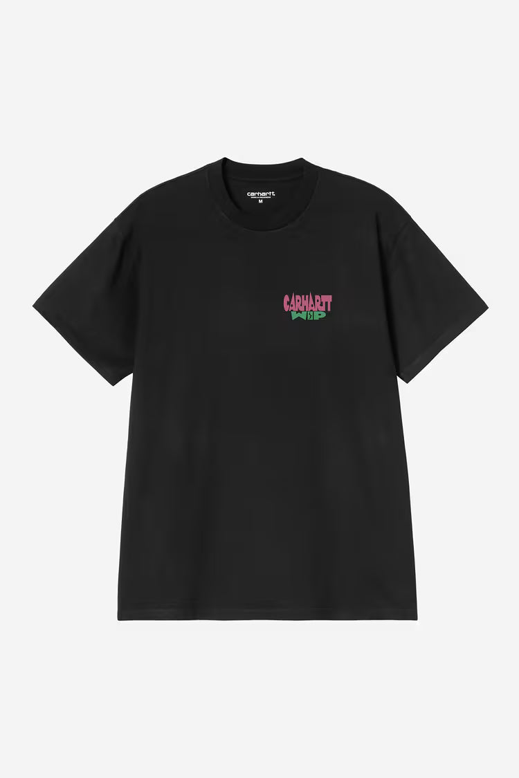 CARHARTT WIP S/S Luggage Label T-shirt Black