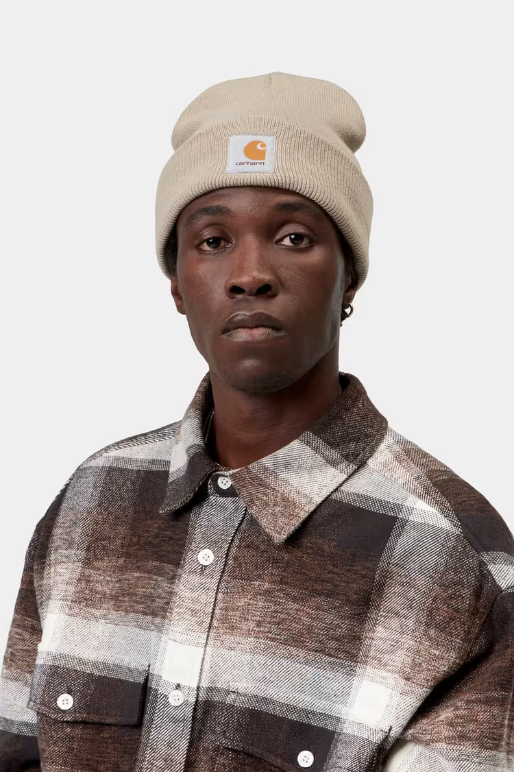 CARHARTT WIP Short Watch Hat Fleur de Sel