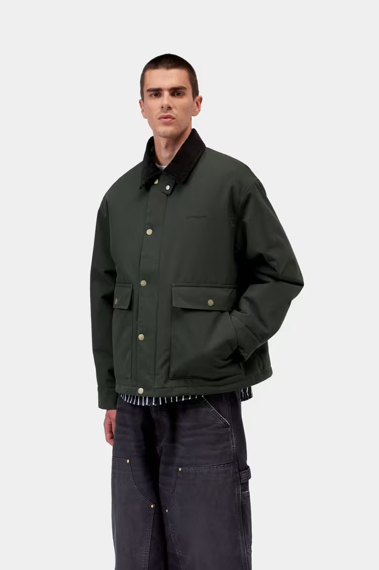 CARHARTT WIP Quentin Jacket Nylon Canvas Raven / Black