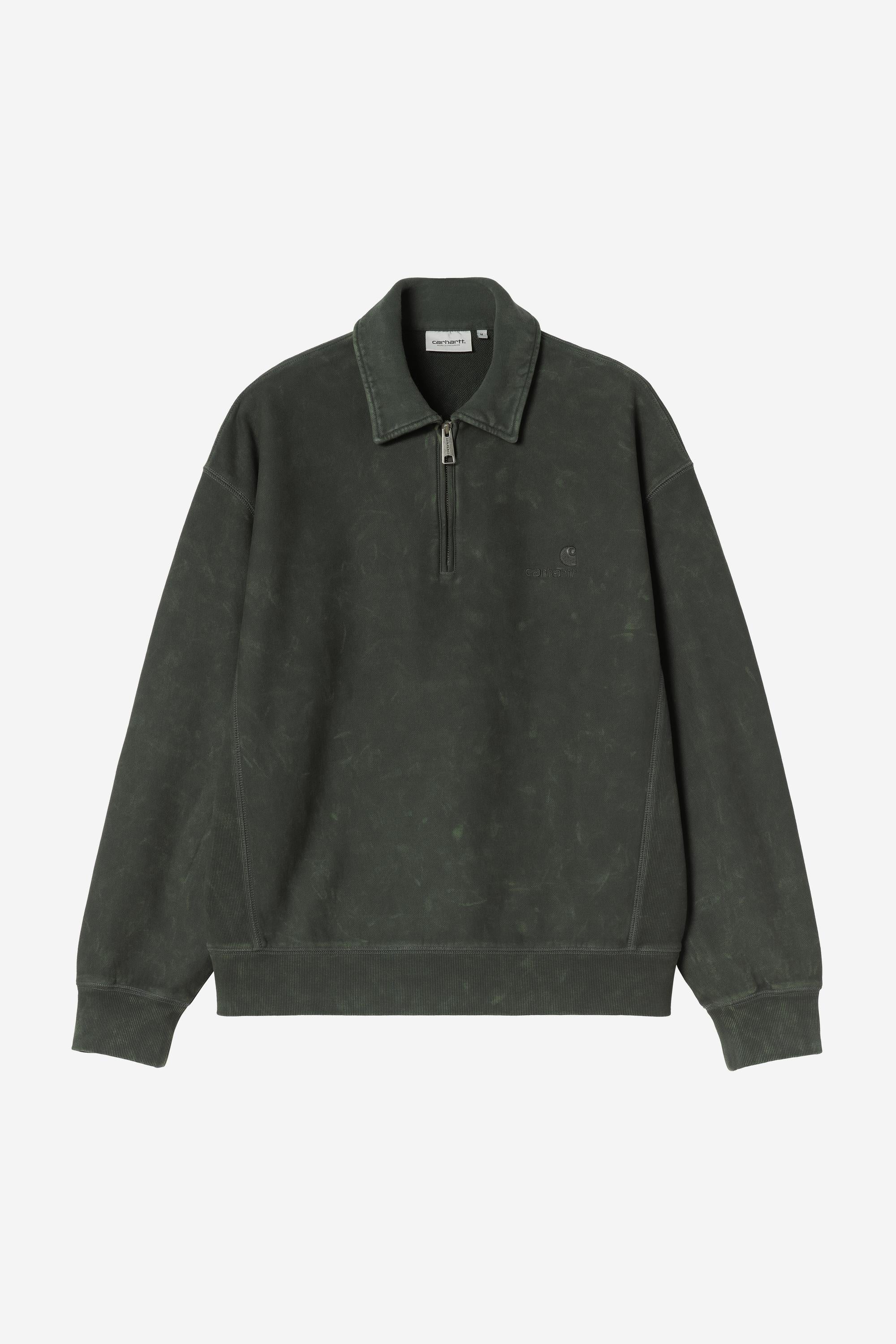 Lambert Polo Sweatshirt Raven Moon Wash