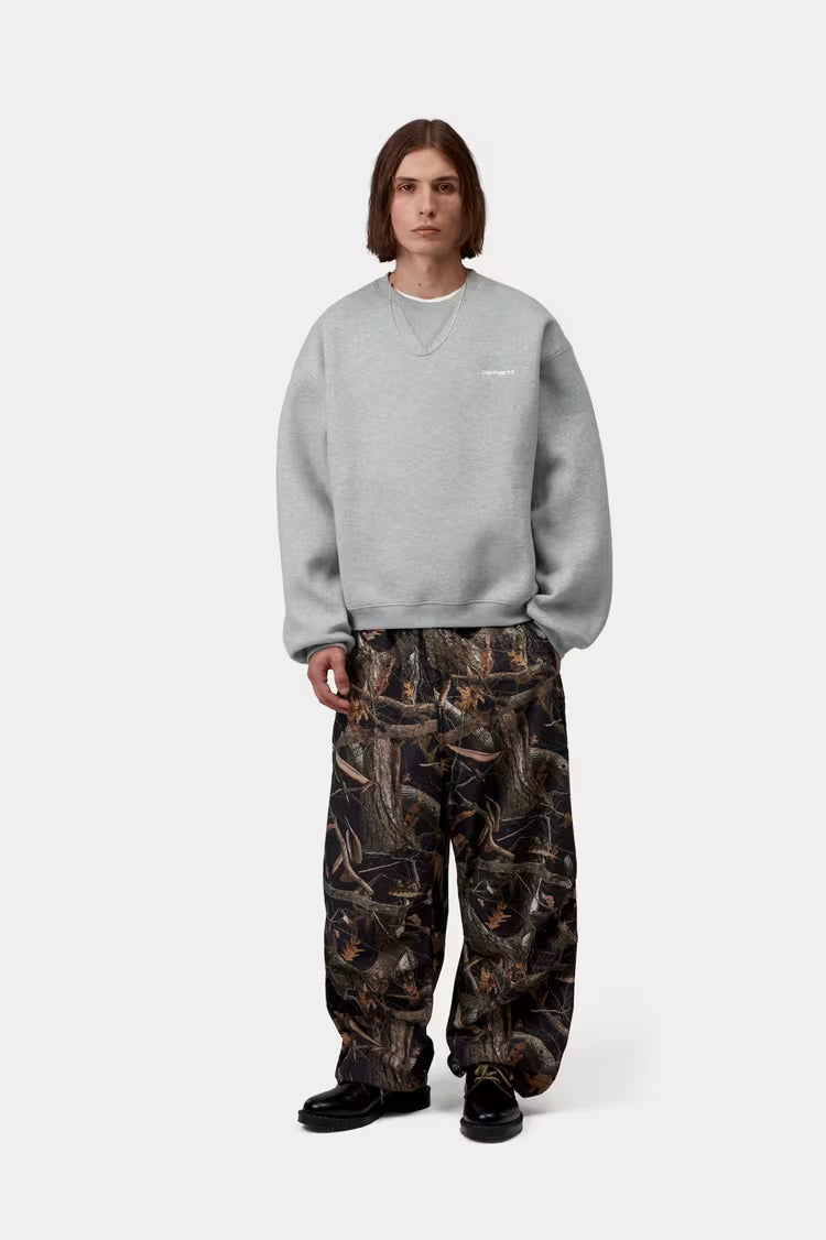 CARHARTT WIP Ebbert Sweat Grey Heather / White