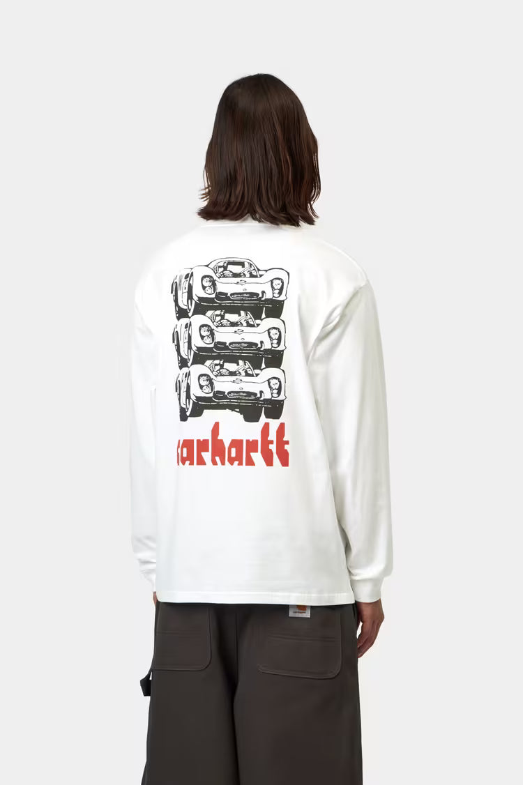 CARHARTT WIP L/S Framework T-Shirt White