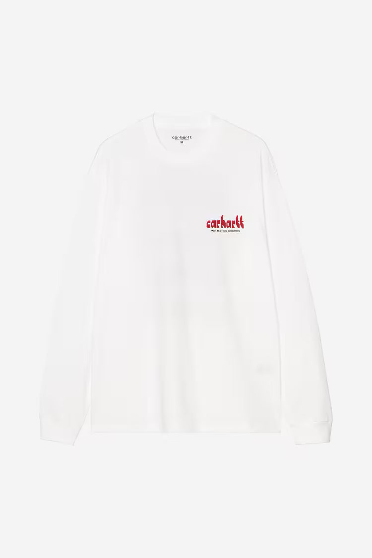 CARHARTT WIP L/S Framework T-Shirt White