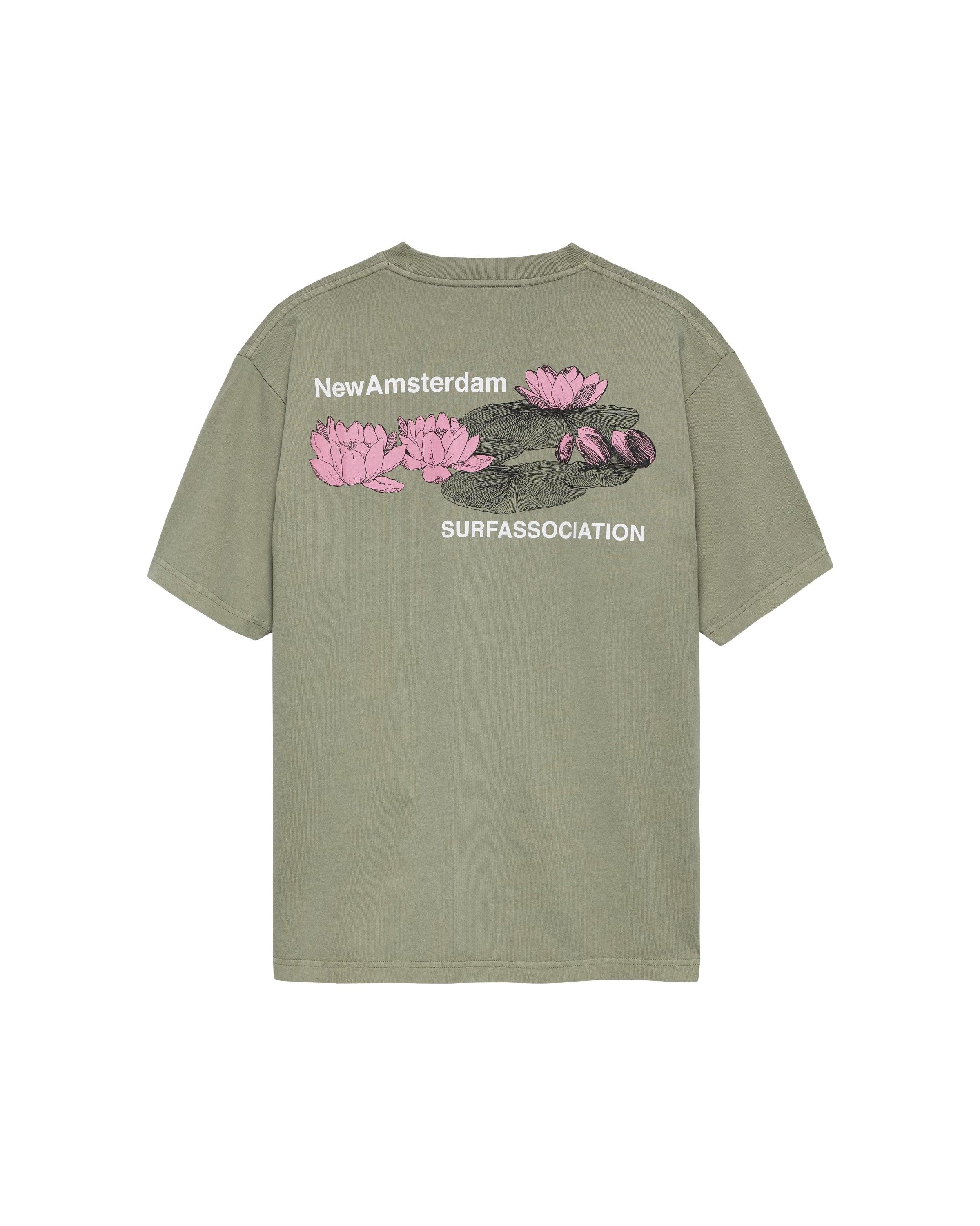 NEW AMSTERDAM SURF ASSOCIATION Lilies Tee Sea Grass