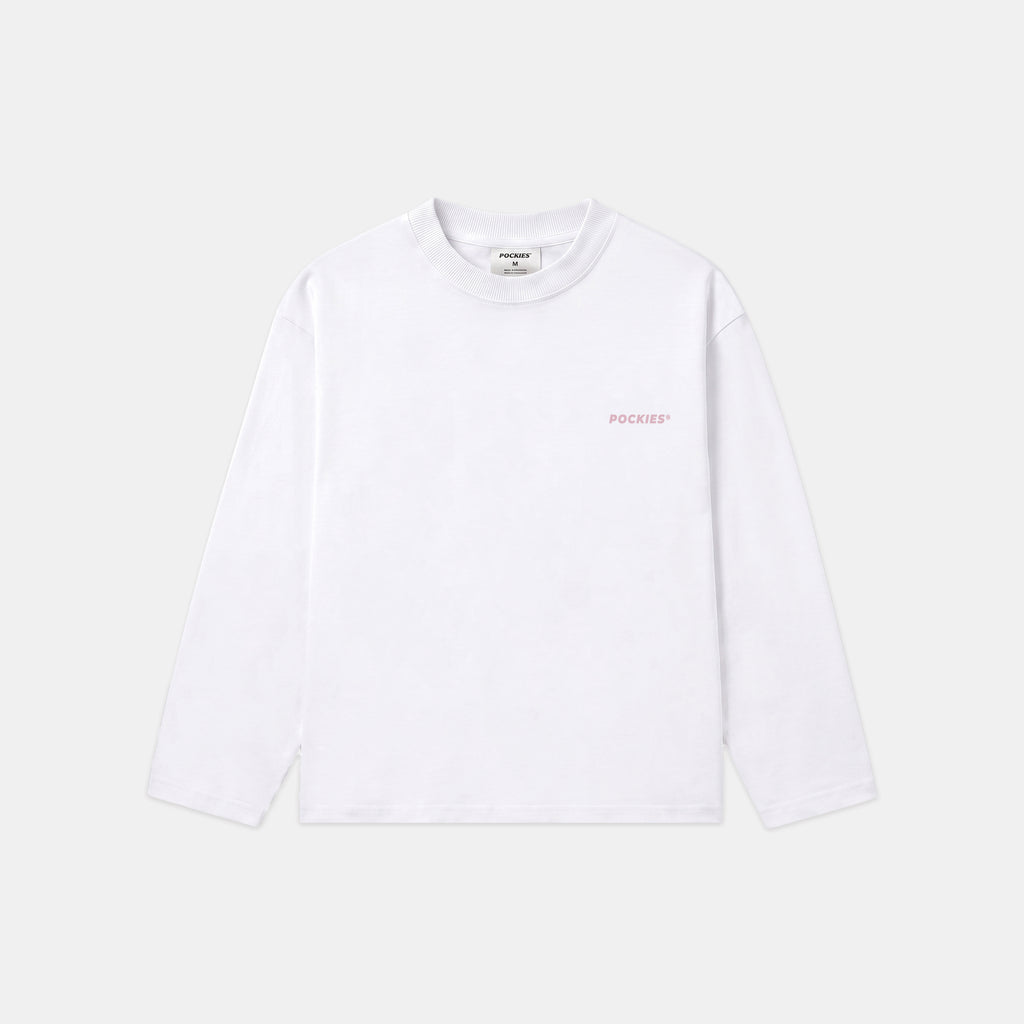 POCKIES Move Slow LS White