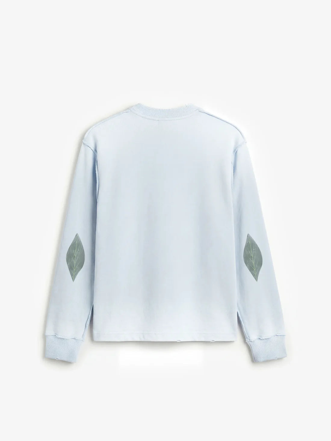 BRAM'S FRUIT Distressed Leaf Longsleeve Blueberry Blue